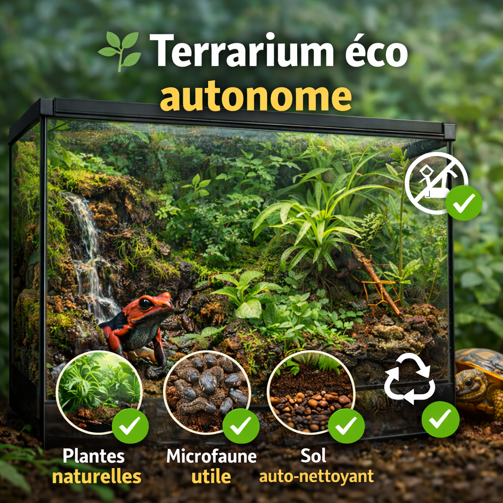🌿 Terrarium bioactif simplifié