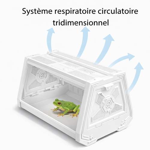 Terrarium grenouilles – Compact anti-évasion