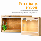Terrarium pour escargots – Bois humide naturel