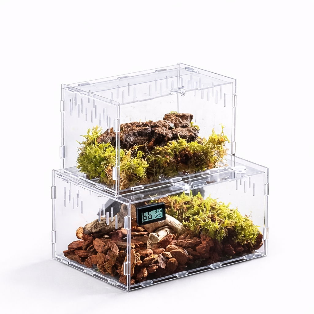 Terrarium pour phasmes – Acrylique haut ventilé