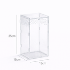 Terrarium pour escargots – Acrylique clair respirant