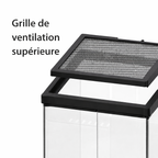 Terrarium pour phasmes – Verre haut respirant
