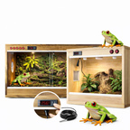 Terrarium pour grenouilles – Bois tropical tempéré