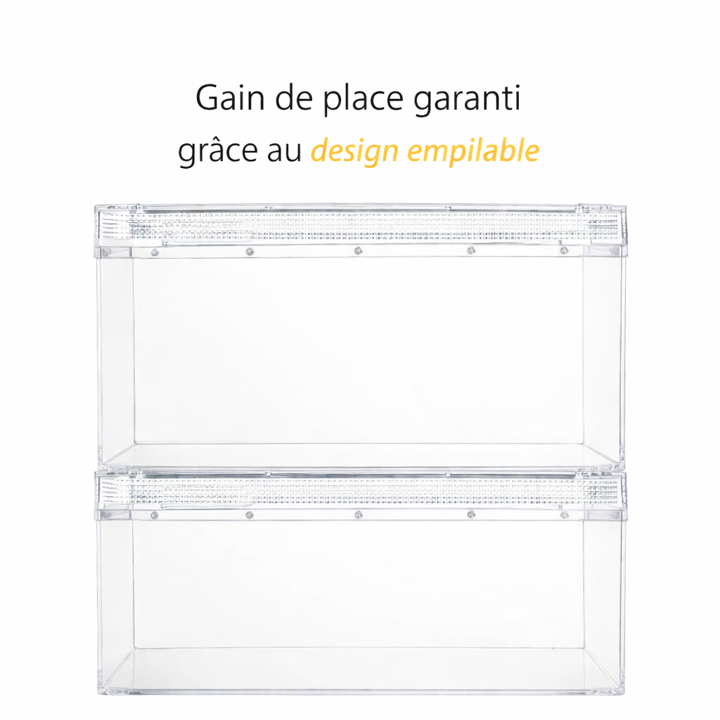 Terrarium pour phasmes – Plastic léger sécurisé