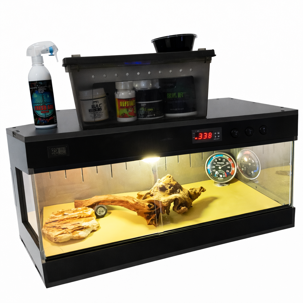 Terrarium pour phasmes – PVC vertical isolé