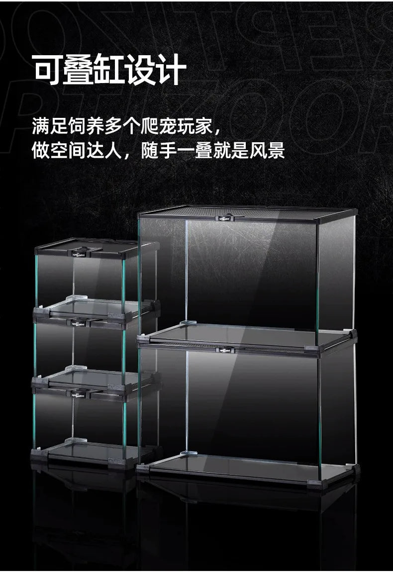 Terrarium pour escargots – Verre humide