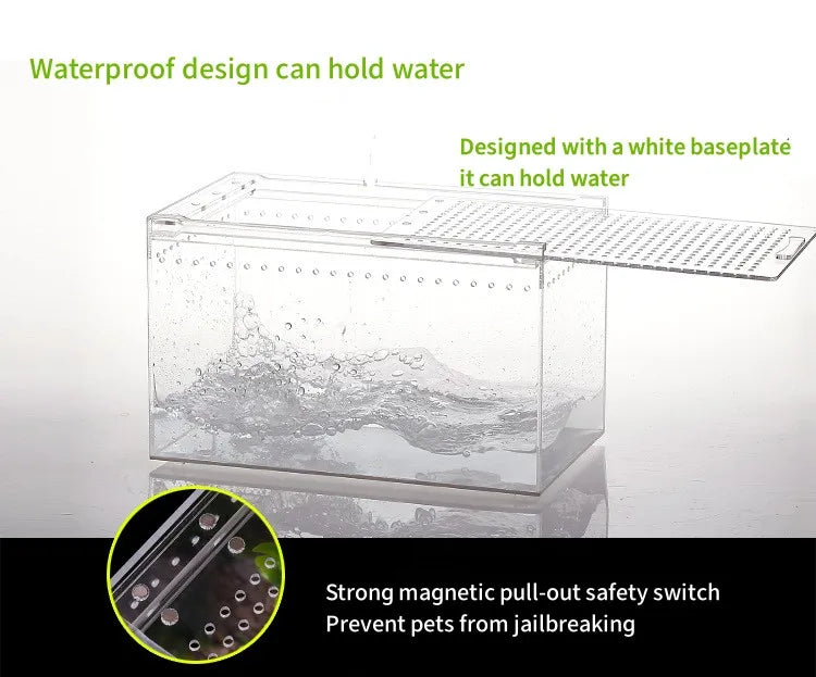 Terrarium pour phasmes – Acrylic léger aéré