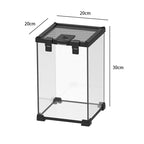 Terrarium pour phasmes – Verre haut respirant