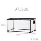 Terrarium pour gecko à crête – Verre vertical naturel