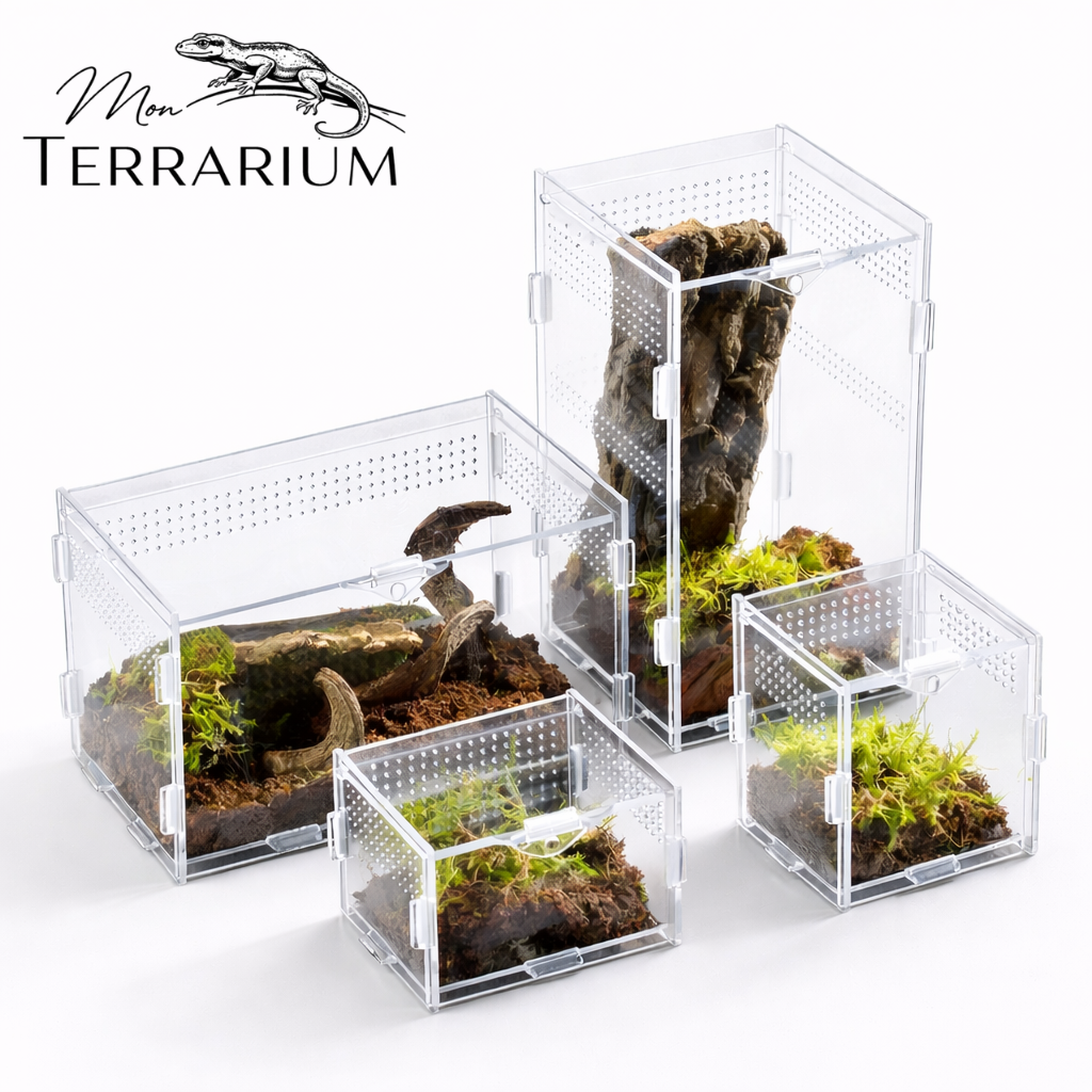 Terrarium pour phasmes – Acrylique haut ventilé